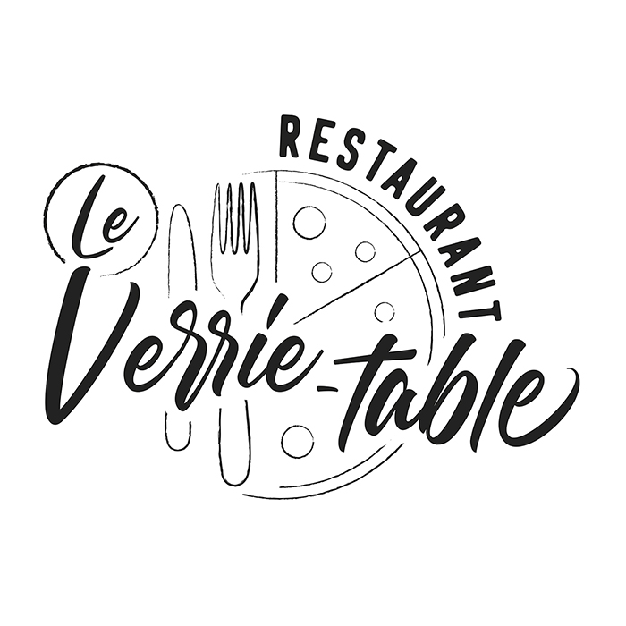 design logo restaurant monochrome