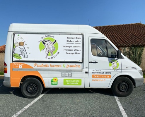 adhésive camion food truck